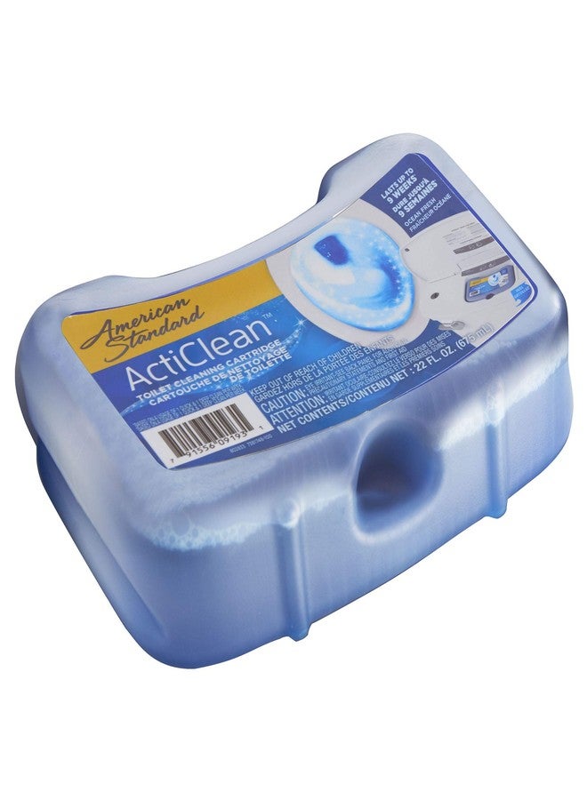 American Standard 1466.003 Acticlean Toilet Cleaning Cartridge (Pack of 3), Blue - Image 1